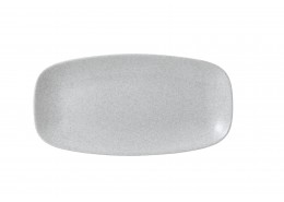 Evo Origins Fawn White Chefs' Oblong Plate